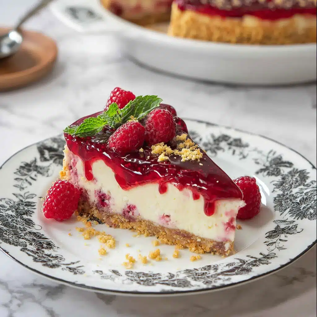 My Raspberry Ricotta Cheesecake Recipe - Recipe Image