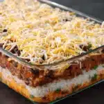 Cheesy Beef Enchilada Casserole Recipe