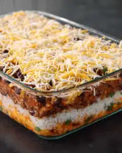 Cheesy Beef Enchilada Casserole Recipe