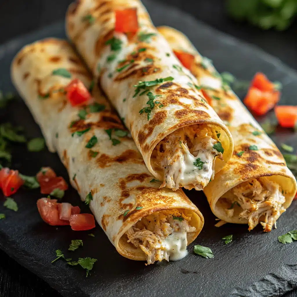 Cream Cheese Chicken Taquitos Recipe - Recipe Image