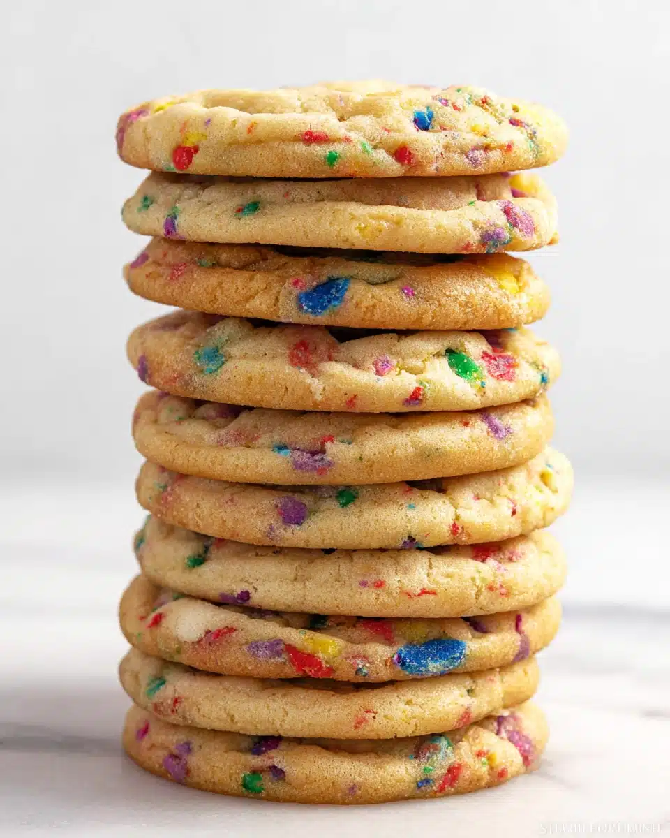 White Chocolate Confetti Cookies Recipe