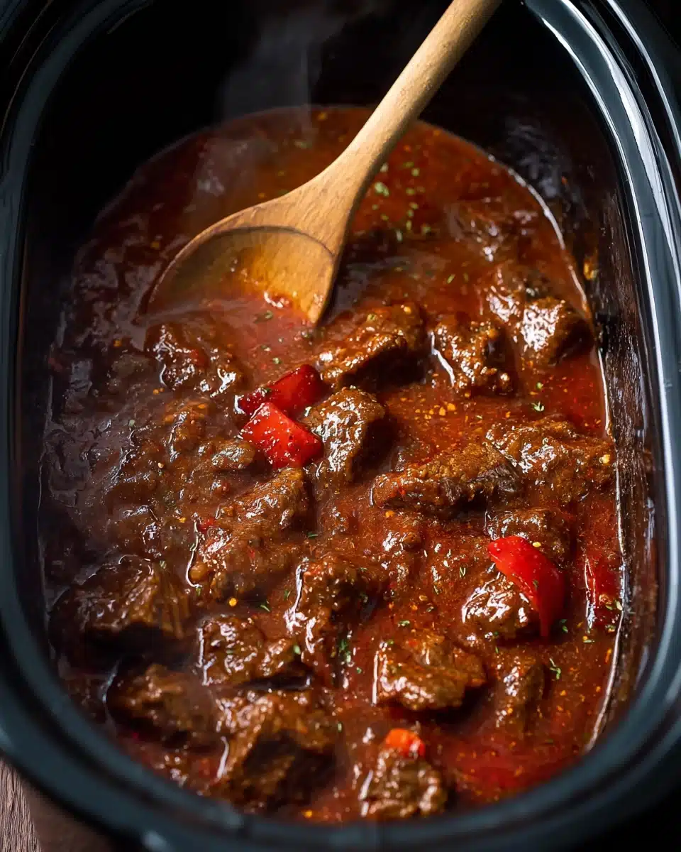 Slow Cooker Beef Coconut Curry Recipe