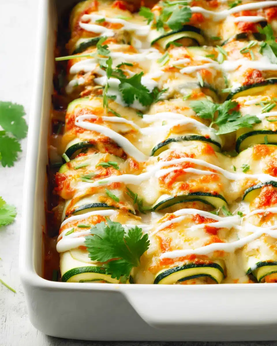 Keto Chicken Enchiladas Recipe