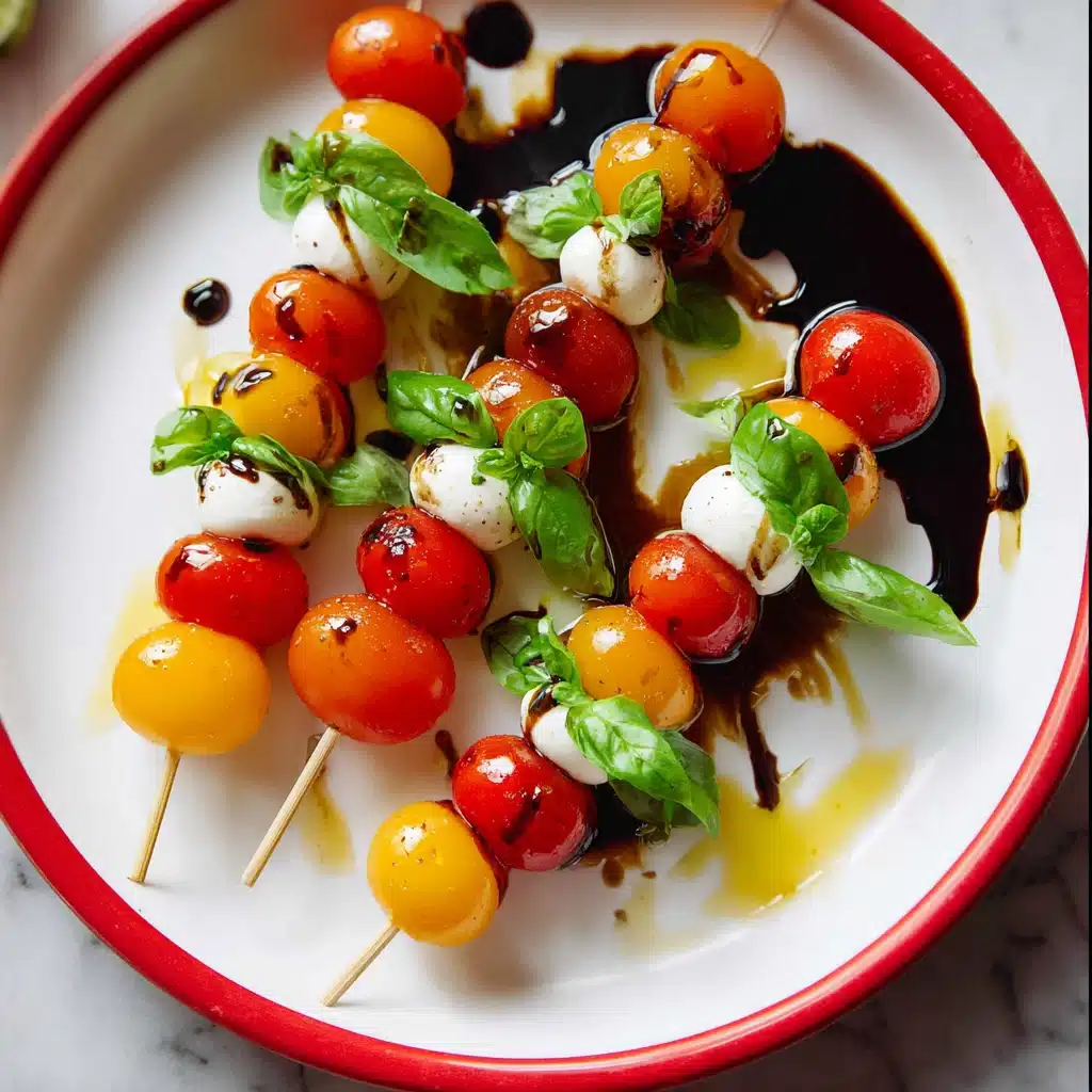 Simple Caprese Skewers Recipe - Recipe Image
