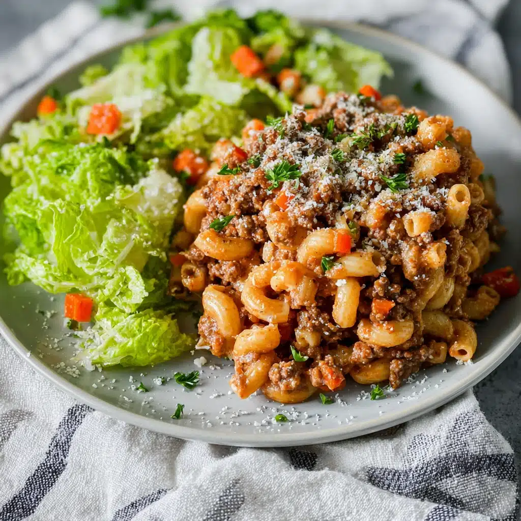 Ground Beef Pasta Recipe - Recipe Image