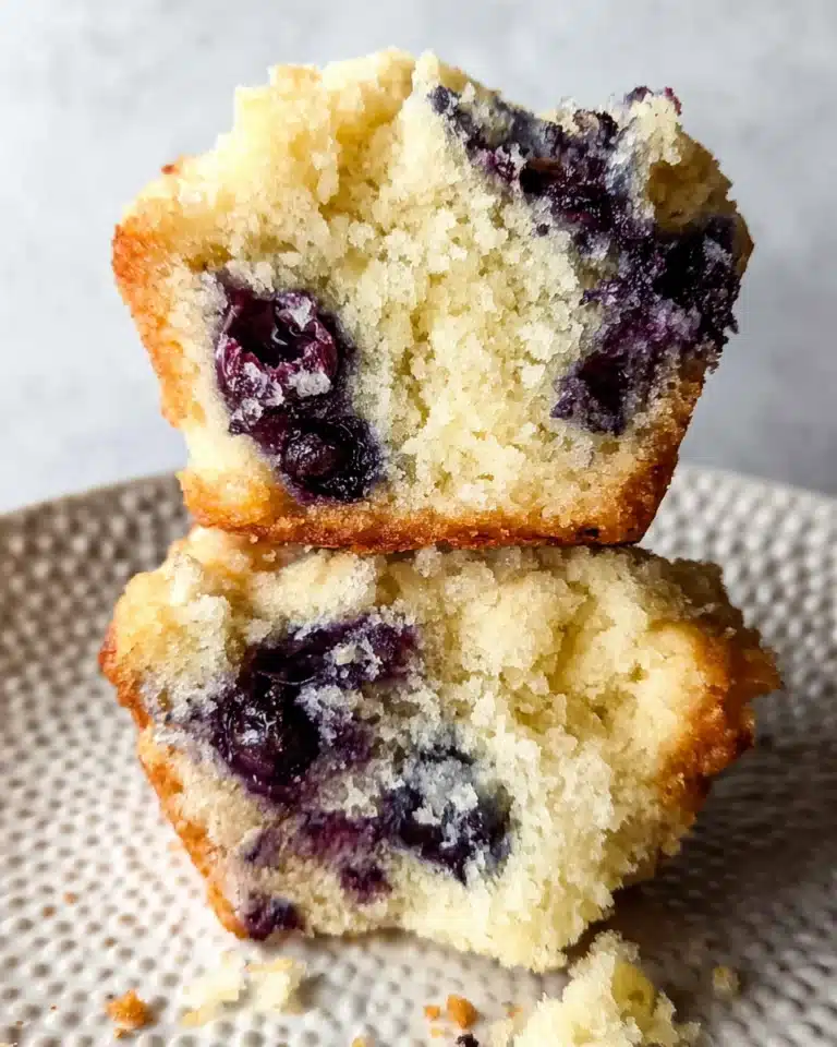 Sourdough Blueberry Muffins Recipe