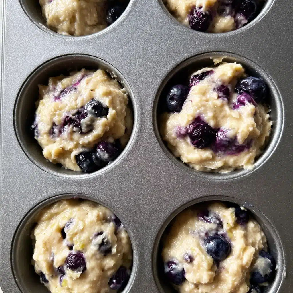 Sourdough Blueberry Muffins Recipe - Recipe Image
