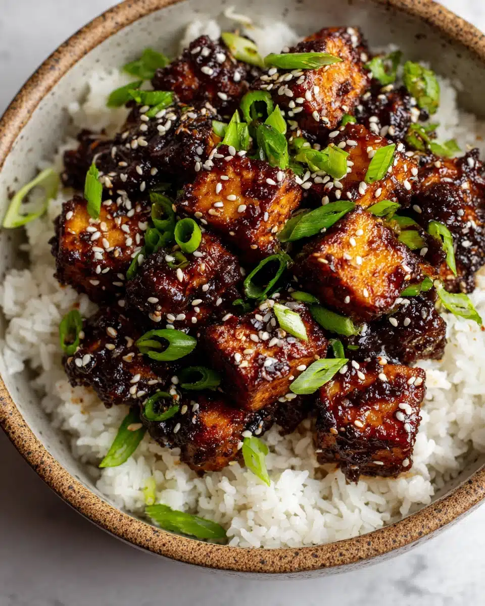 Sesame Tofu Recipe - Recipe Image