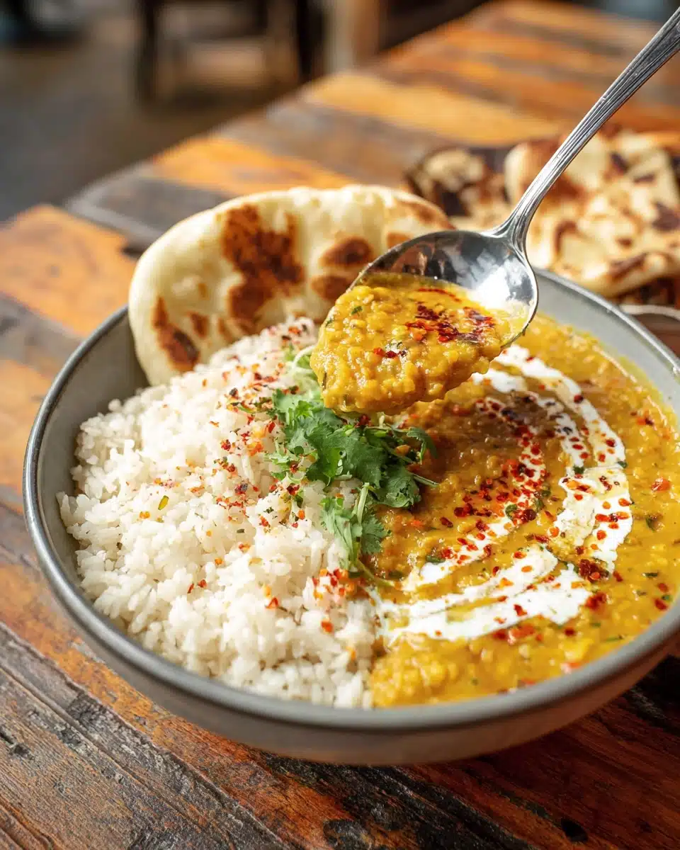 Quick & Easy Red Lentil Dahl Recipe