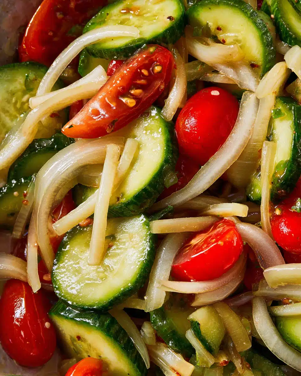 Cucumber and Tomato Salad Recipe