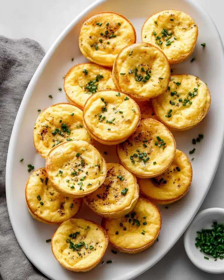 Easy Egg Bites with Cottage Cheese Recipe