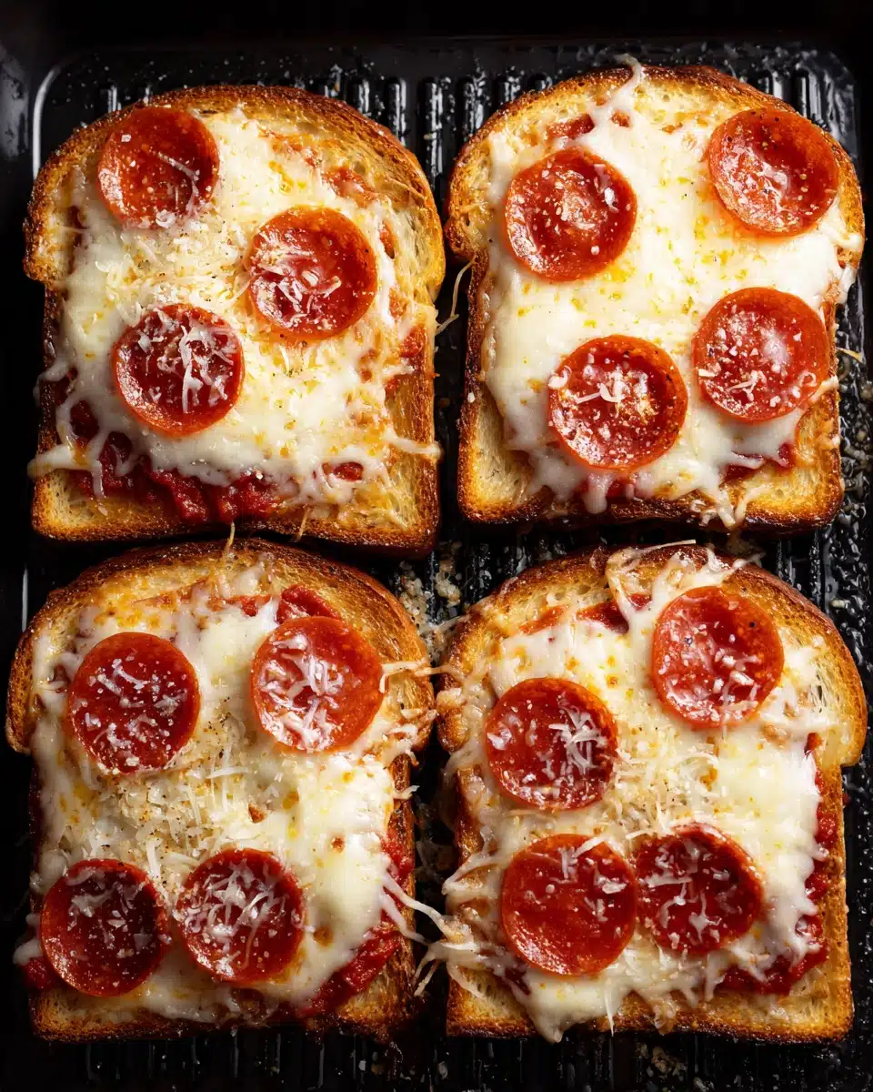 Air Fryer Pizza Toast Recipe