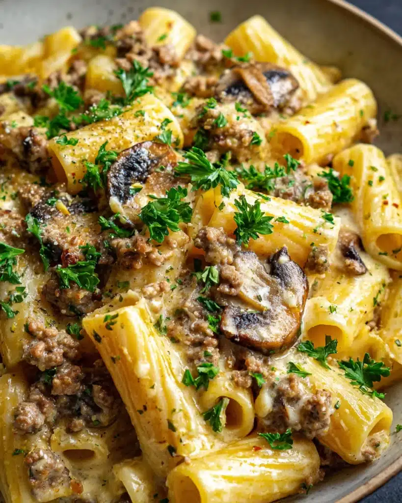 Philly Cheesesteak Pasta Recipe