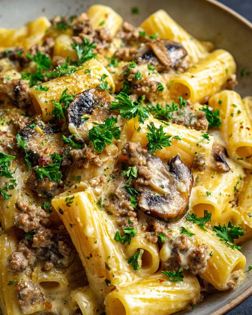 Philly Cheesesteak Pasta Recipe