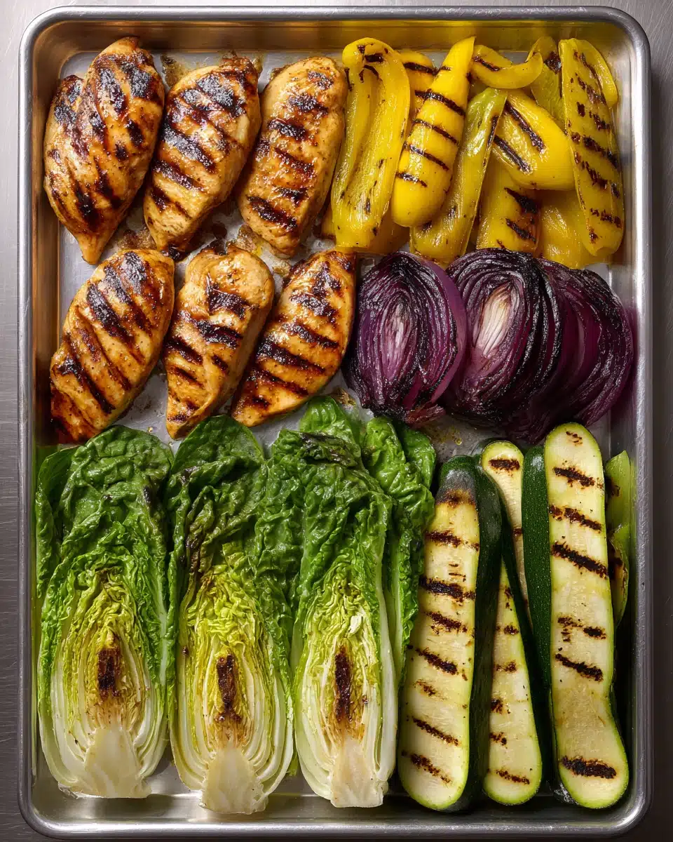 High-Protein Grilled Chicken Salad Recipe