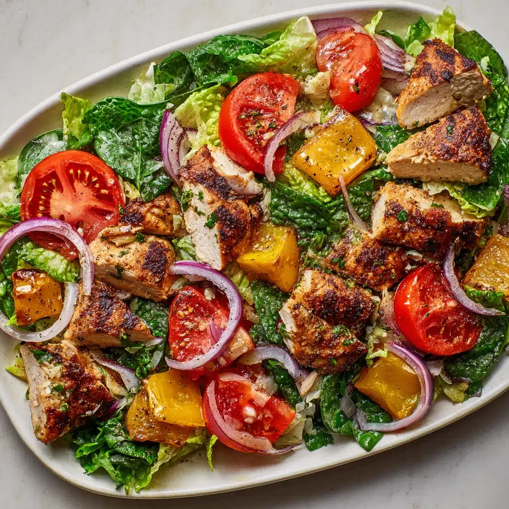 High-Protein Grilled Chicken Salad Recipe - Recipe Image