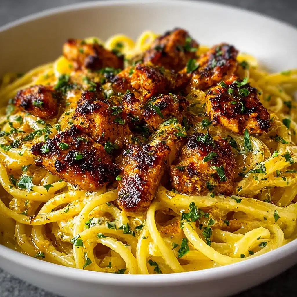 Cowboy Butter Chicken Linguine Recipe - Recipe Image