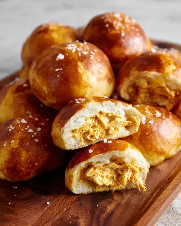 Buffalo Chicken Pretzel Bites Recipe