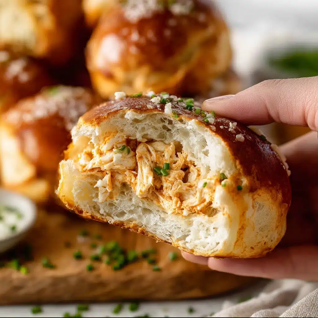 Buffalo Chicken Pretzel Bites Recipe - Recipe Image