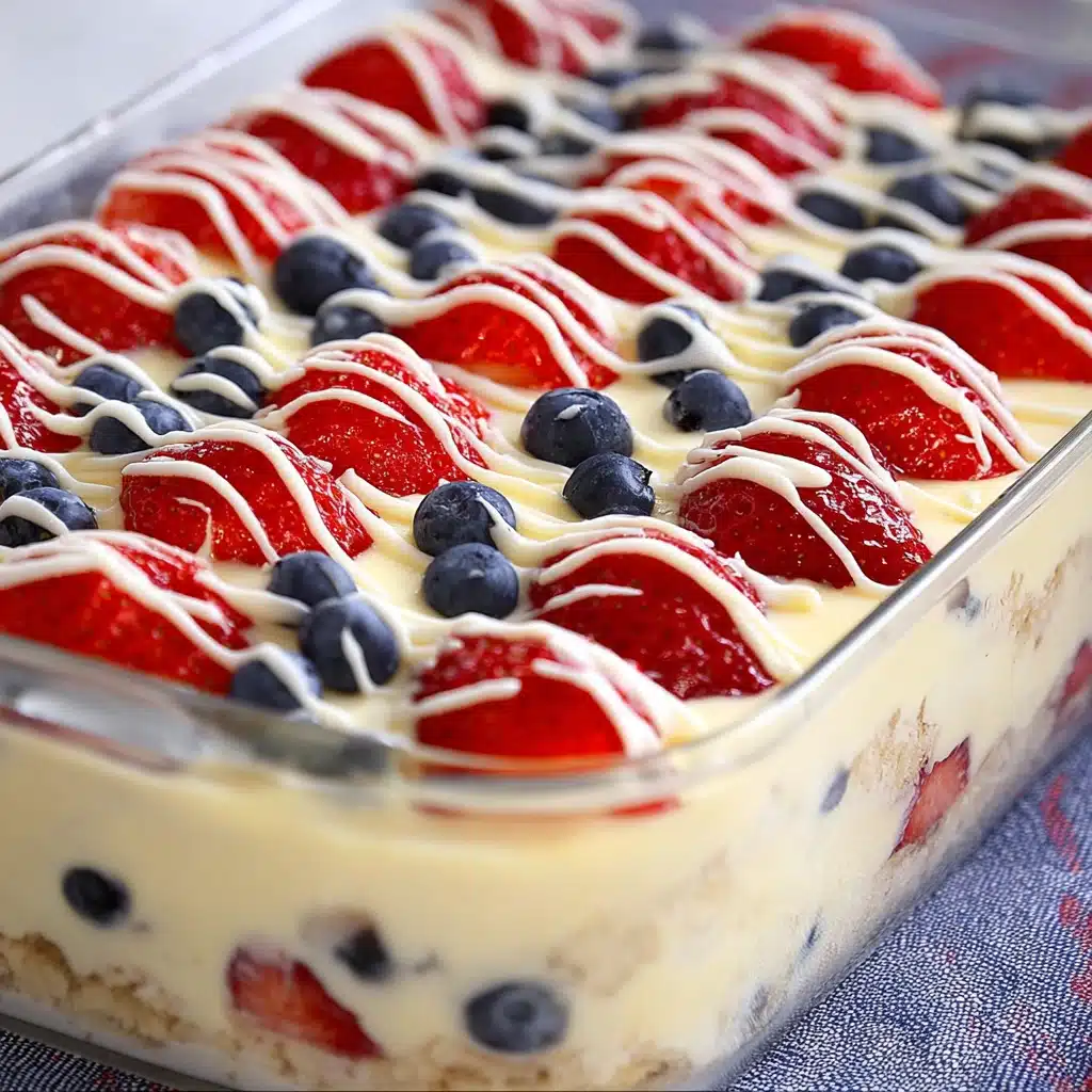 No Bake Summer Berry Icebox Cake Recipe - Recipe Image
