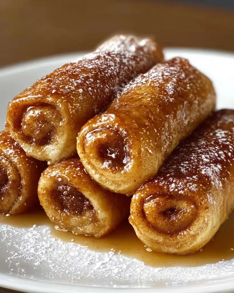 Cinnamon Roll French Toast Roll-Ups Recipe