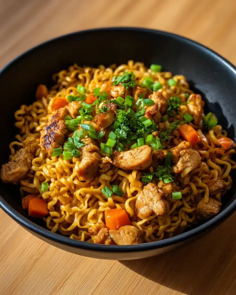 Quick & Tasty Chicken Ramen Stir Fry Recipe