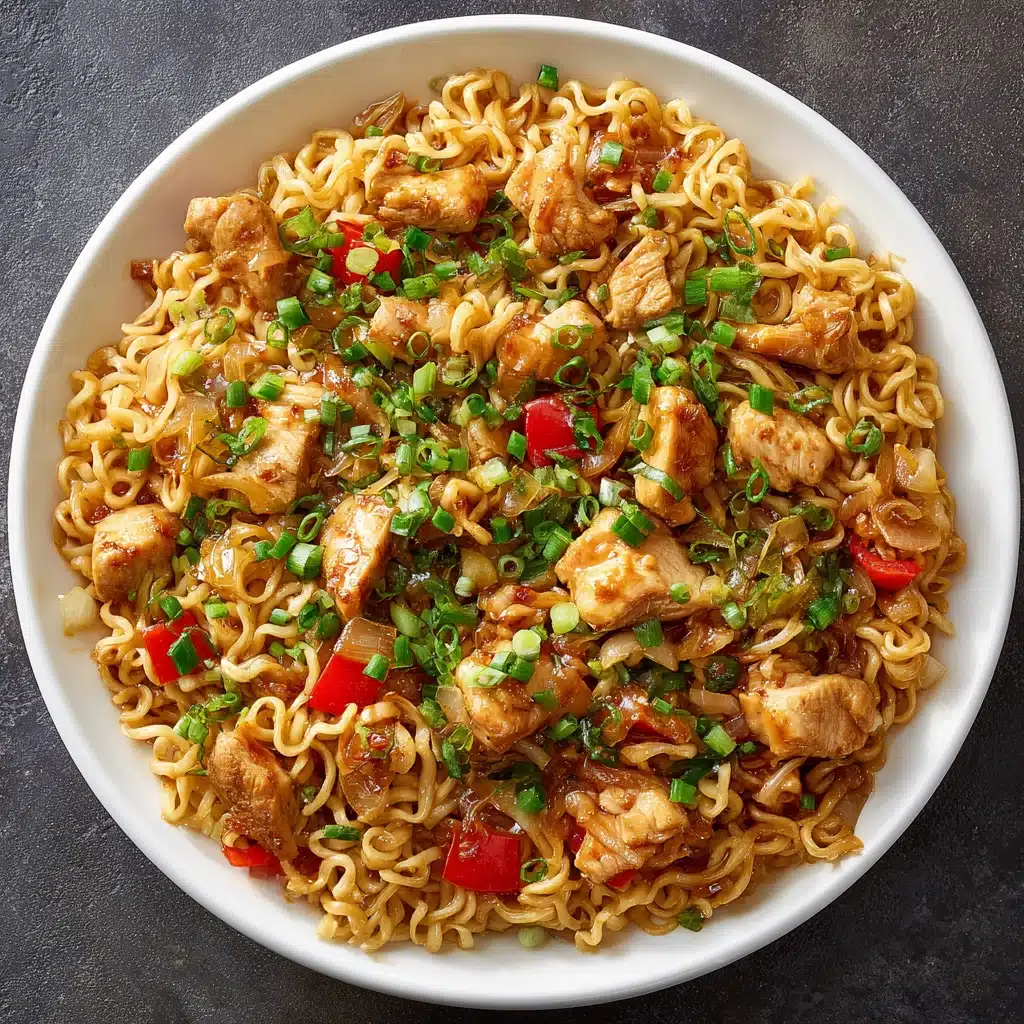 Quick & Tasty Chicken Ramen Stir Fry Recipe - Recipe Image