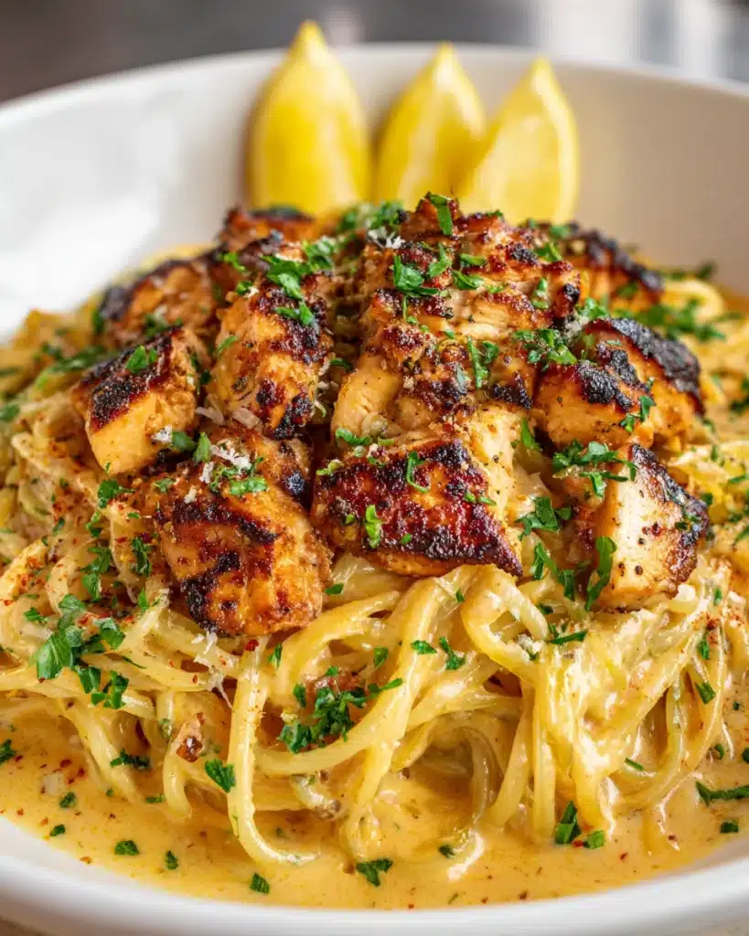 Cowboy Butter Chicken Linguine Recipe