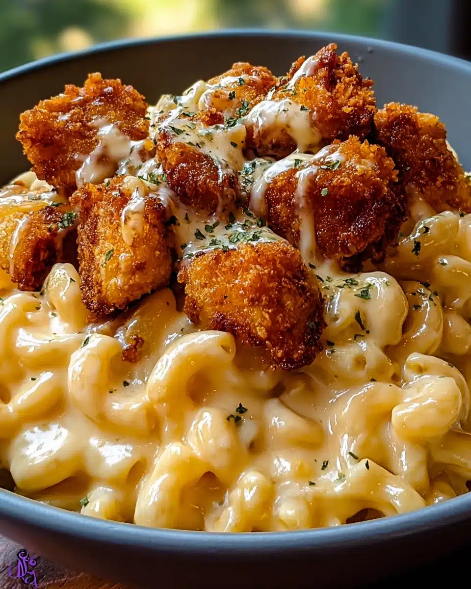 Creamy Honey Pepper Chicken Mac and Cheese Delight Recipe