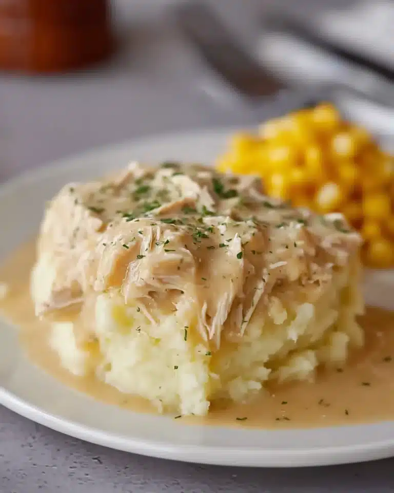 Crockpot Chicken and Gravy Recipe