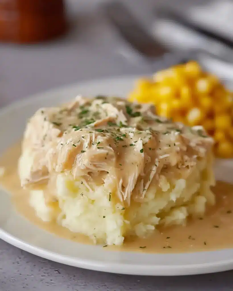 Crockpot Chicken and Gravy Recipe