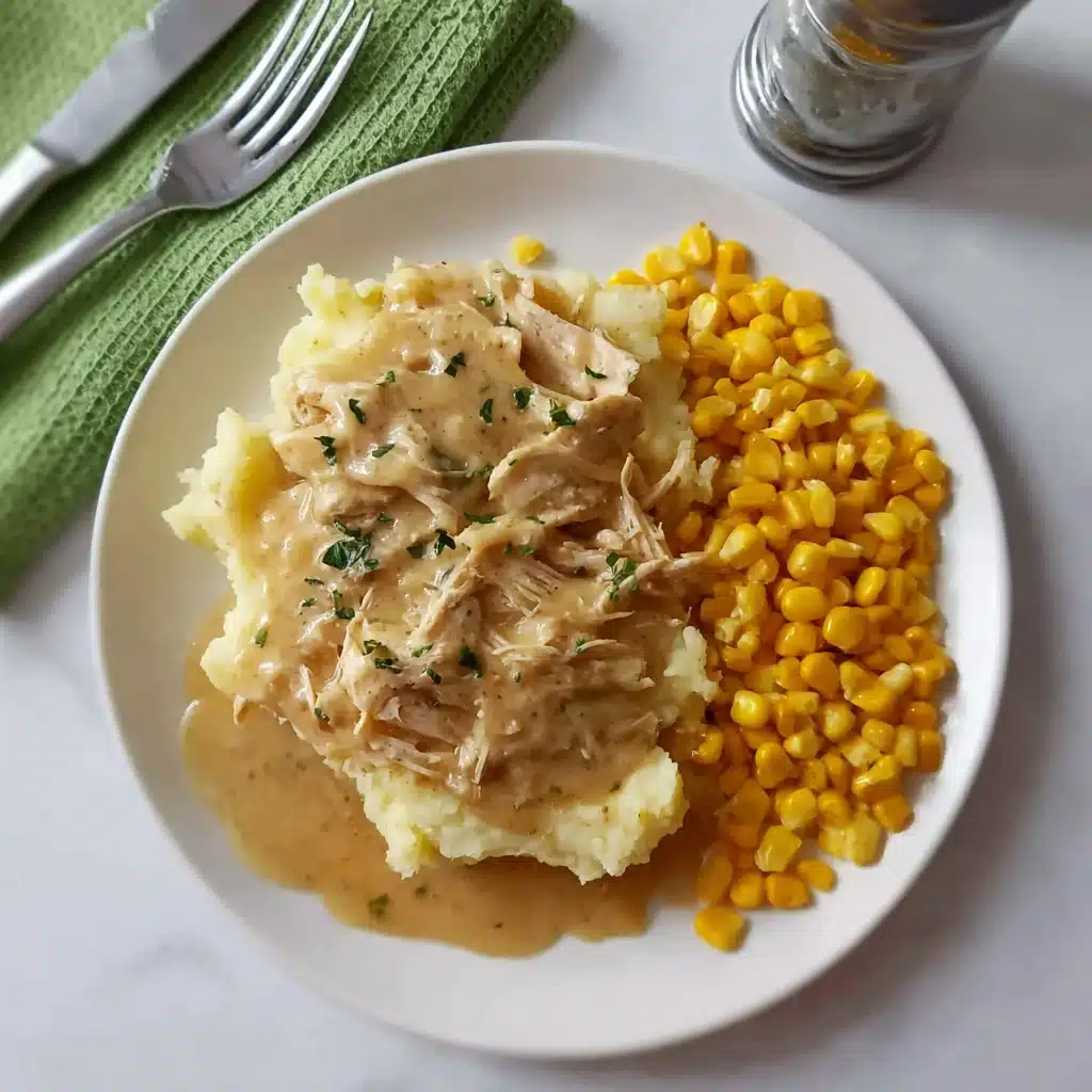 Crockpot Chicken and Gravy Recipe - Recipe Image