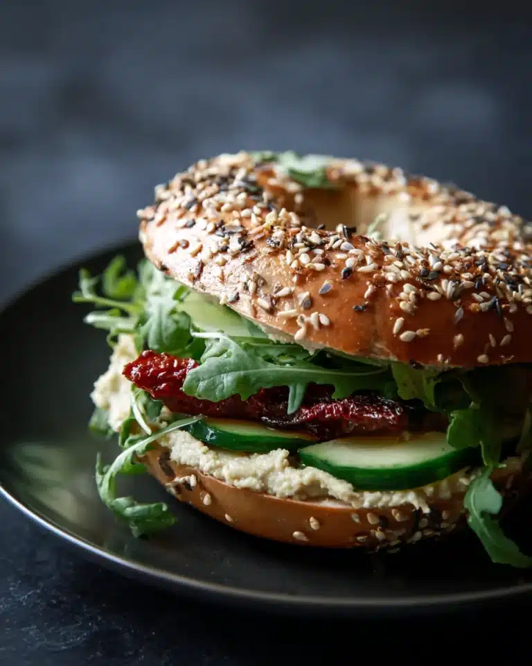 The Ultimate Vegan Bagel Sandwich Recipe