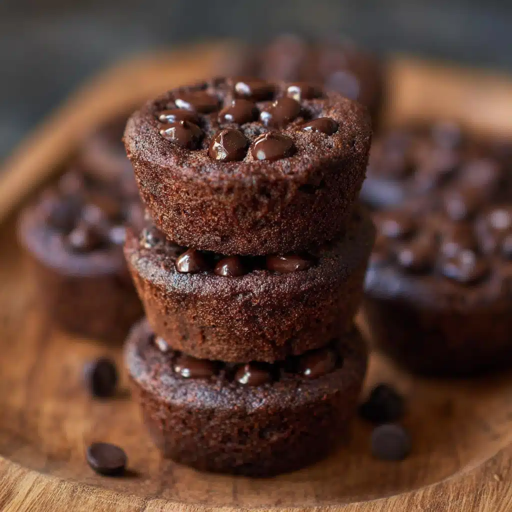 Chocolate Black Bean Brownie Bites Recipe - Recipe Image