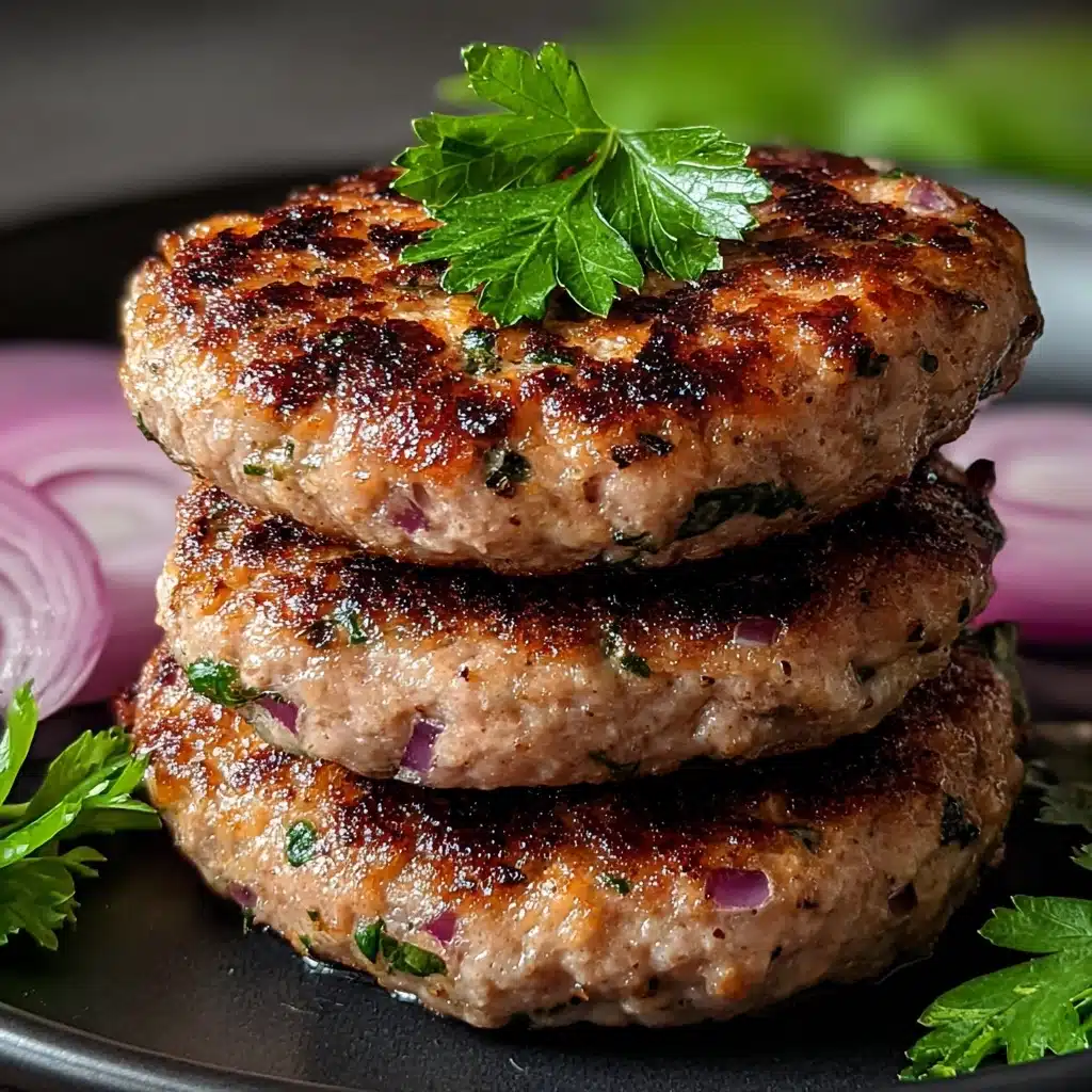 Greek Chicken Burgers Recipe - Recipe Image