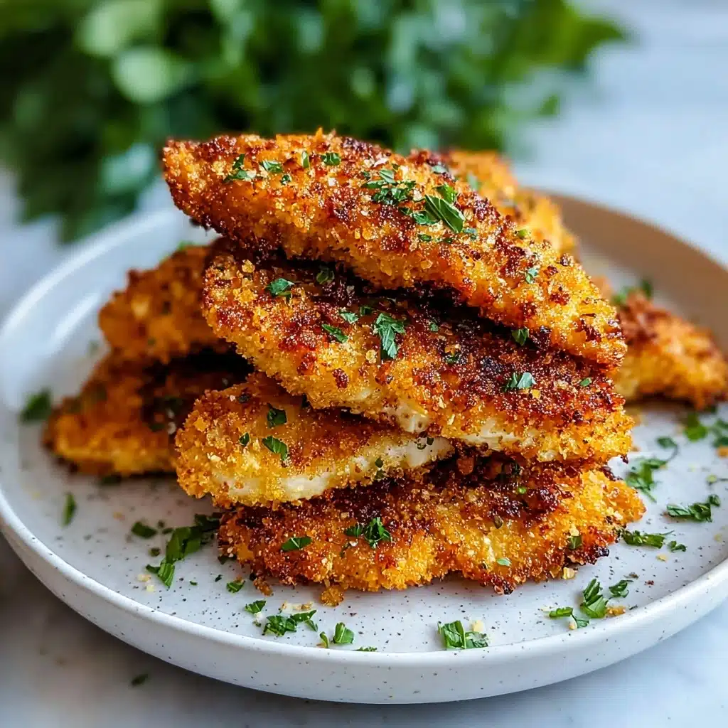 Crispy Baked Chicken Tenders Recipe - Recipe Image