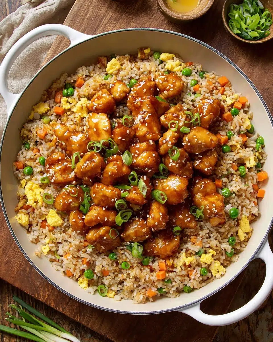Bang Bang Chicken Fried Rice Recipe