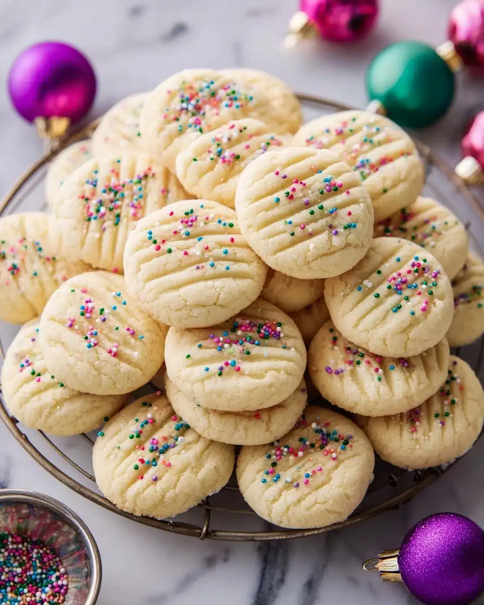 Whipped Shortbread Cookies Recipe
