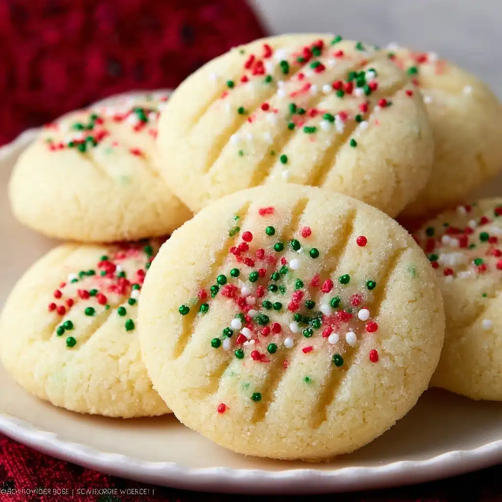 Whipped Shortbread Cookies Recipe - Recipe Image