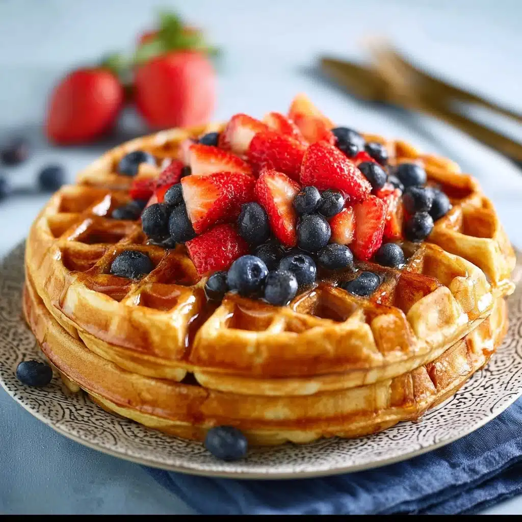 Buttermilk Waffles Recipe - Recipe Image