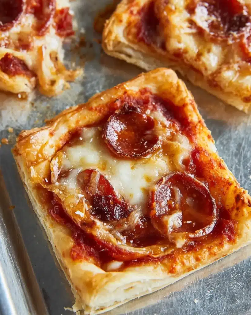 Puff Pastry Pizza Recipe