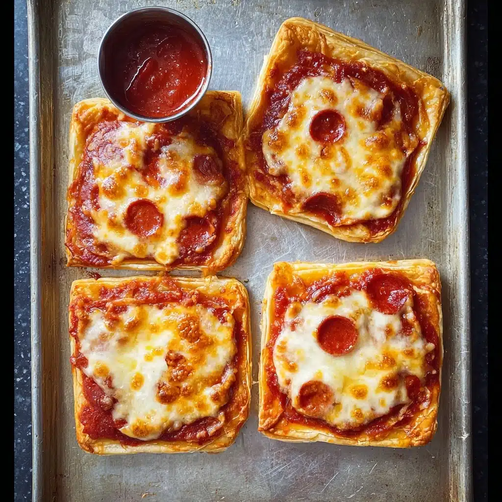 Puff Pastry Pizza Recipe - Recipe Image