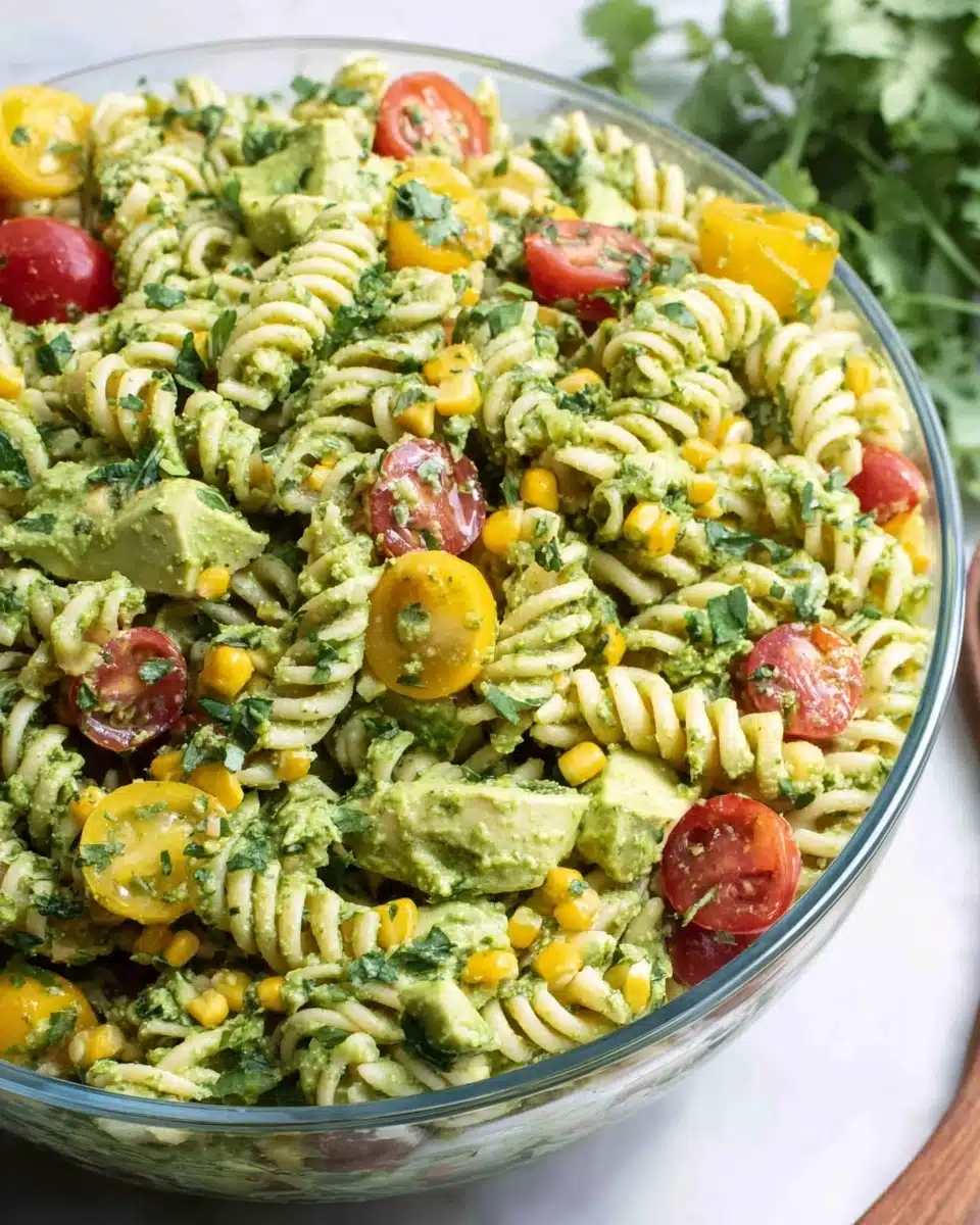 Avocado Pasta Salad Recipe