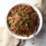 Versatile, 5-Ingredient Instant Pot Shredded Beef Recipe