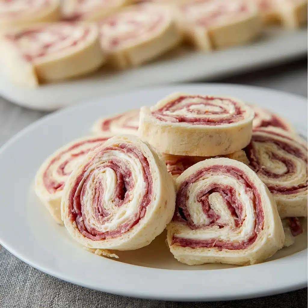 Roast Beef Pinwheels Recipe - Recipe Image