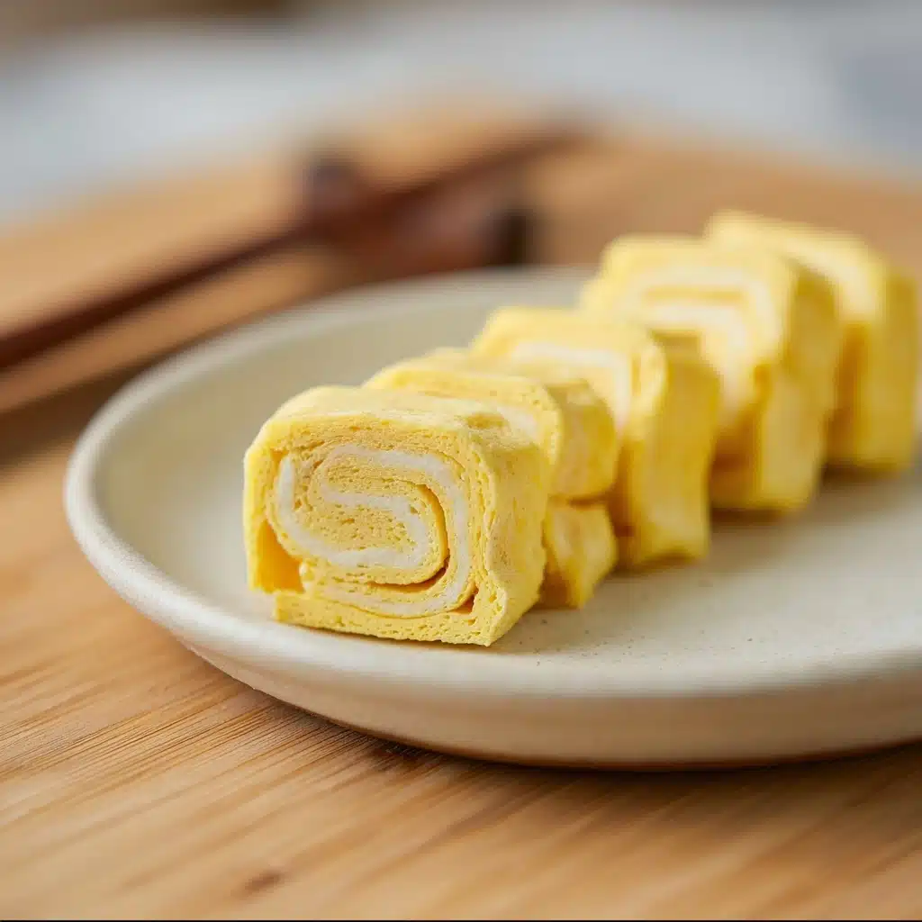 Japanese Rolled Omelet Recipe - Recipe Image