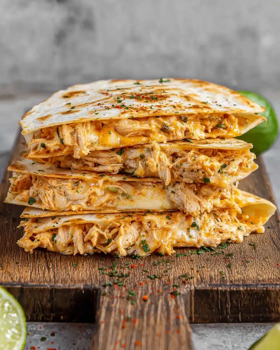 Buffalo Chicken Quesadillas Recipe