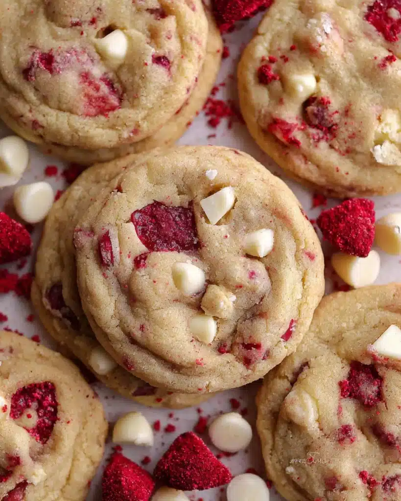 White Chocolate Raspberry Cookies Recipe