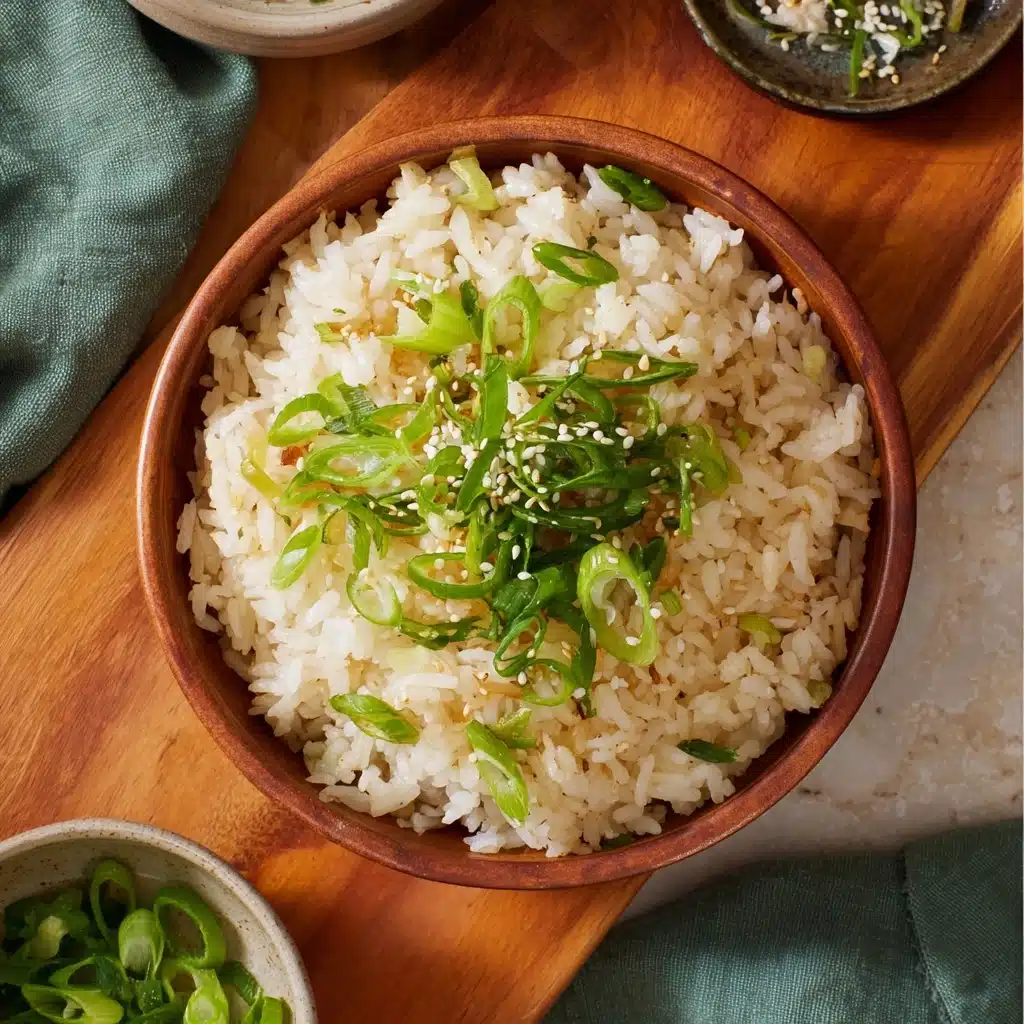 Miso Garlic Butter Rice Recipe - Recipe Image