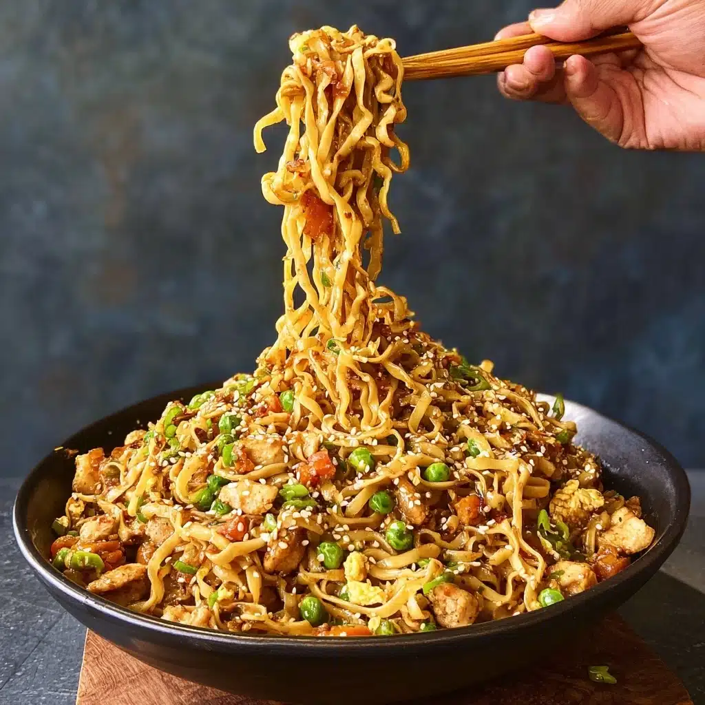 Shrimp and Noodle Stir Fry Recipe - Recipe Image